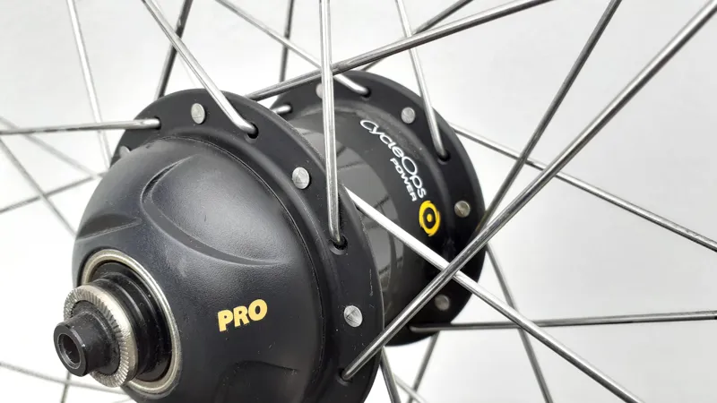 Cyclops Power Pro Rear Wheel with Mavic Open Pro Rim Shop Soiled-1